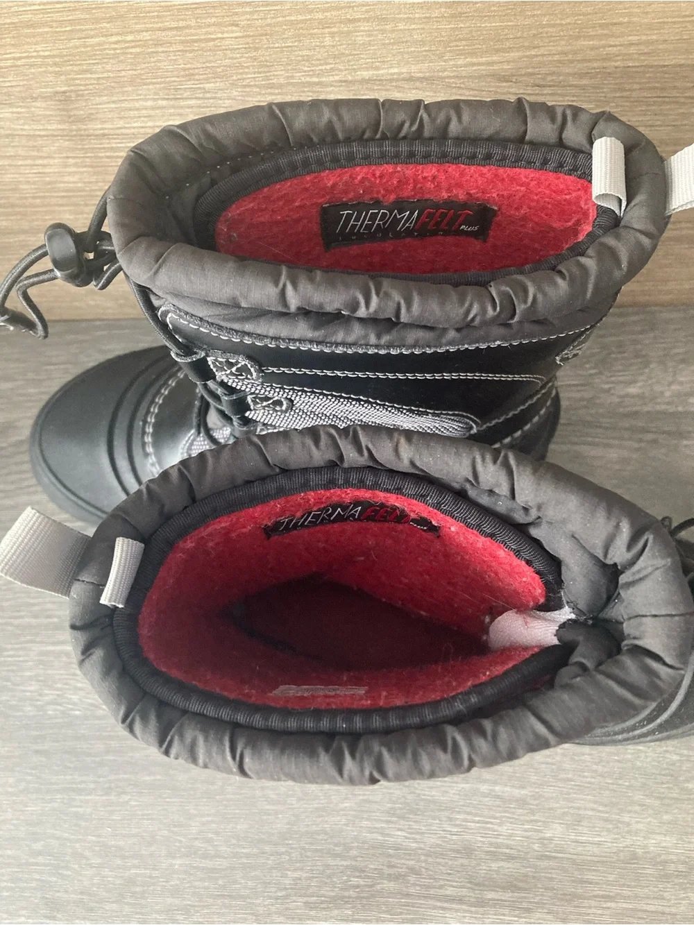 The North Face Snow Boots Thermal Felt Lined Size 5 Youth